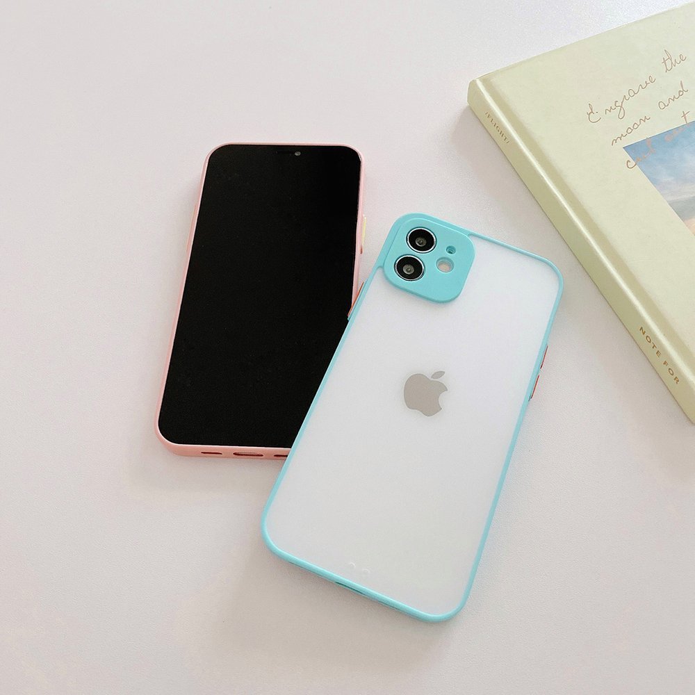 Silikoninis lankstus dėklas Milky Case Apple iPhone 12 Pro Max - Tamsiai mėlyna