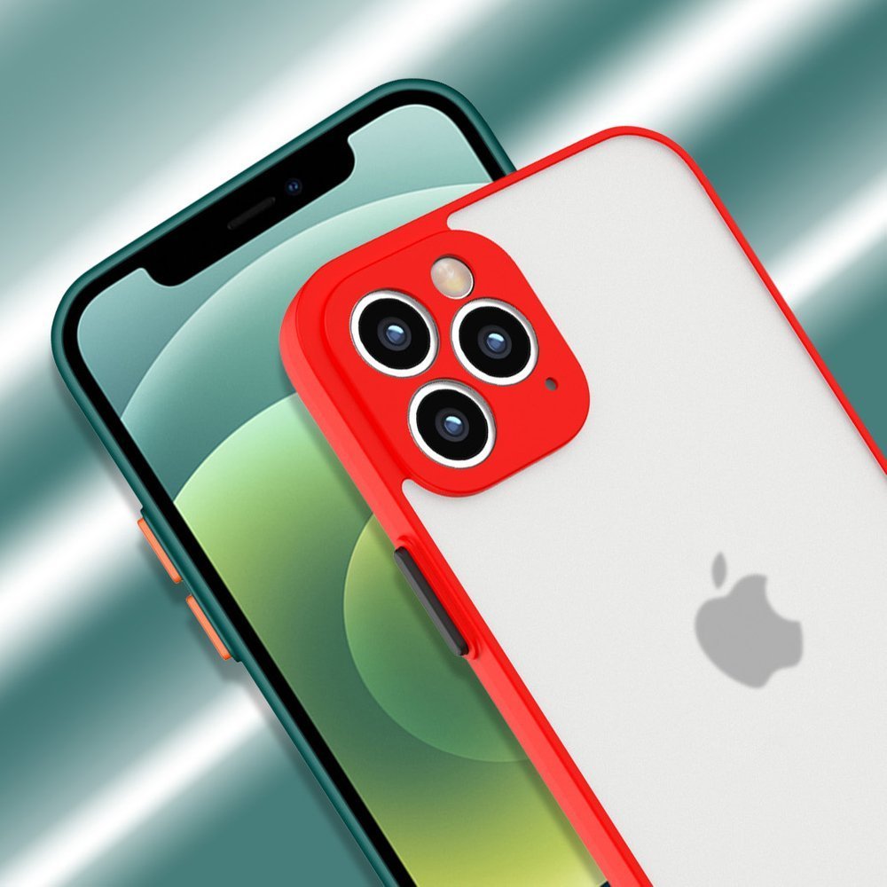 Silikoninis lankstus dėklas Milky Case Apple iPhone 12 Pro Max - Tamsiai mėlyna