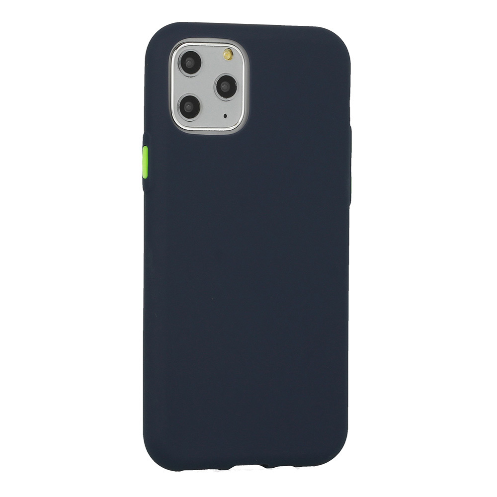 Silikoninis Solid Dėklas Xiaomi Redmi 9 - Mėlyna