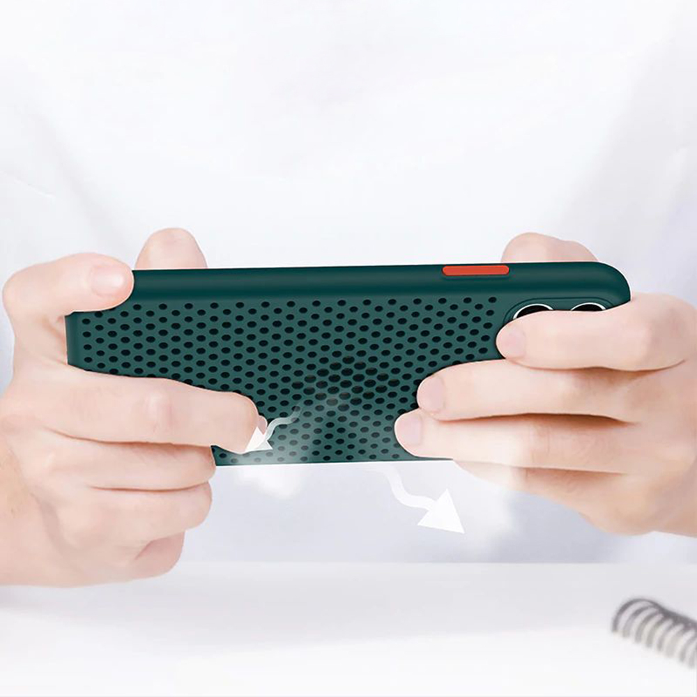Breath dėklas Xiaomi Redmi Note 8T - Žalia