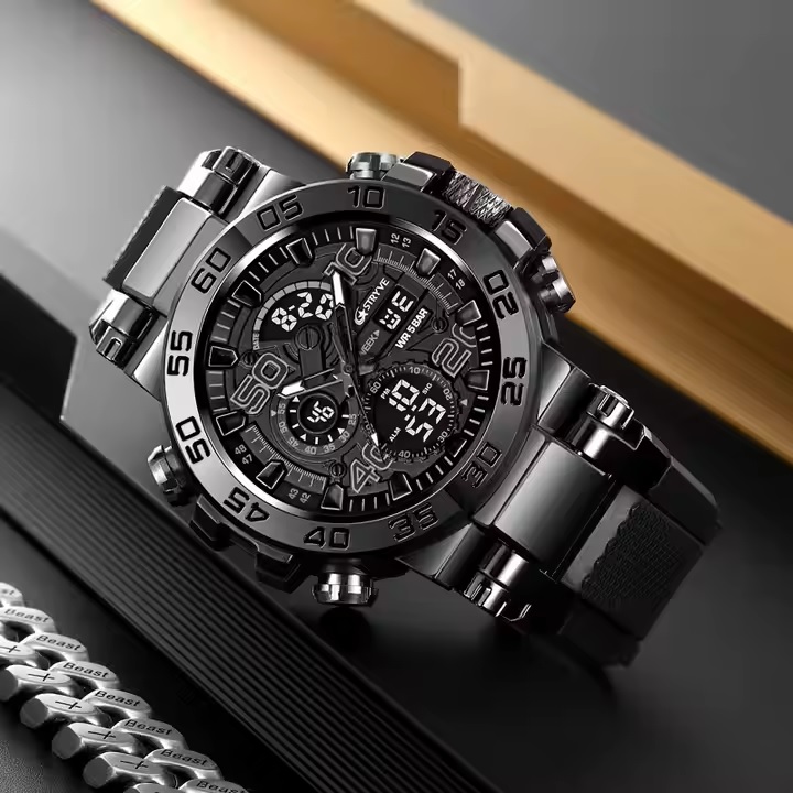 Laikrodis STRYVE FE-35296 - Juodas