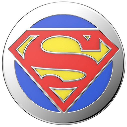 PopSockets - metalinis laikiklis PopGrip - Superman