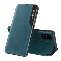 Elegantus knyginis dėklas View Case Huawei P40 - Žalia