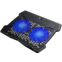 Havit F2075 Aušinimo kilimėlis 10–15.6" colių nešiojamiesiems kompiuteriams – Juodas