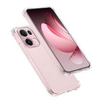Silikoninis dėklas su sutvirtintais kampais Oppo Reno13 Pro - Permatoma