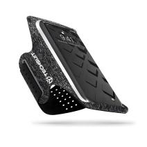 Techsuit – sportinis rankovinis dėklas (TH10) – Telefonams iki 6,5" – Pilka / Balta